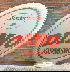 Sinclair Dino Supreme Gas Globe