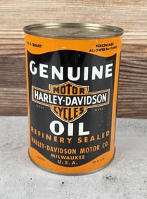 Harley Davidson Motorcycle Oil Can