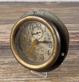 Phinney Walker Rim Set Eight Day Car Clock