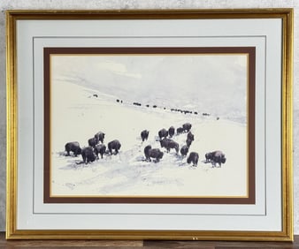 Wolfgang Pogzeba Buffalo Print