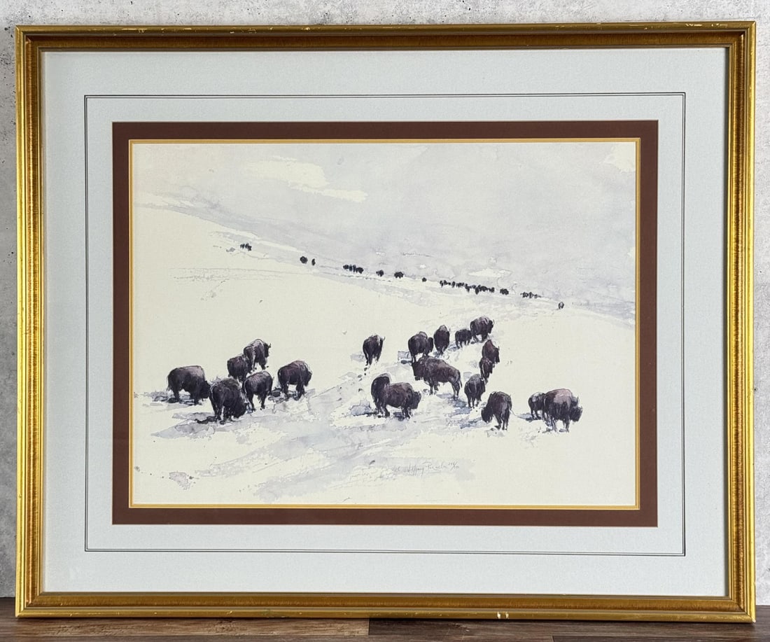 Wolfgang Pogzeba Buffalo Print (1 of 4)