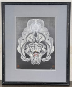 Richard Kirsten Meditating Flower Painting