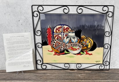 Wayne Gao Ceramic Tile Wall Sculpture