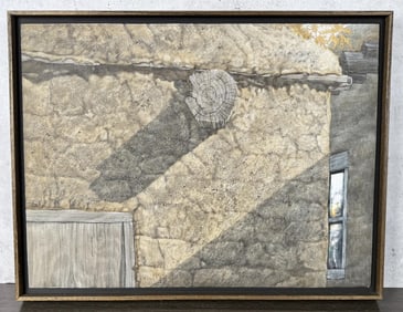 Allan Tubach Truchas Window Acrylic Painting