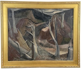 Guy Anderson Ravine Oil Painting