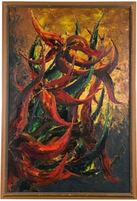 Robert Mckinney Christmas Gone Wild Painting