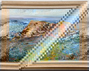Sheldon Schoneberg Mendocino California Painting