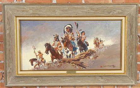 Maher Naguib Morcos Warriors Vision Painting