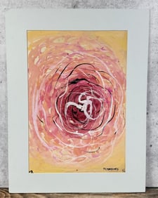 David Radinsky Gouache Painting