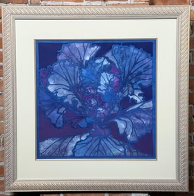 Harold Balazs Red Cabbage Watercolor Painting