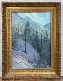 Sydney Mortimer Laurence Mount McKinley Painting