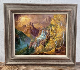 Robert McKinney Weeping Wall Painting