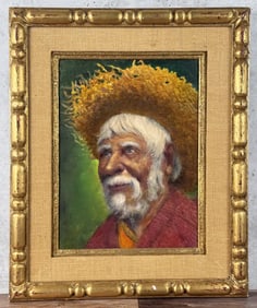 William Persona Mexican Farmer Painting