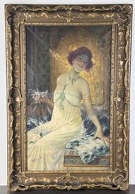 Frederico Oliva The Favourite Prostitute Painting