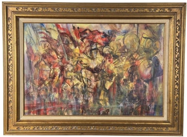 Nicholas Brigante Abstract Oil Painting
