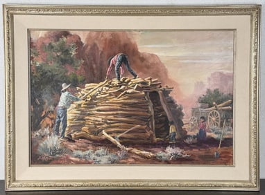 Donald Muth The New Hogan Oil Painting