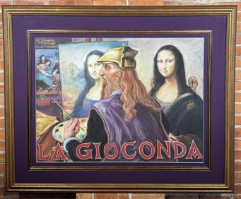 Sheldon Schoneberg La Gioconda Pastel Drawing
