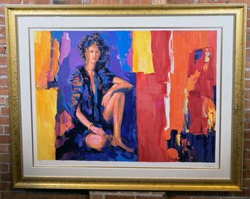 Nicola Simbari Racquel Serigraph Print
