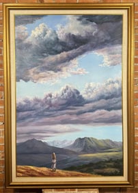 Robert McKinney The Great Outdoors Oil Painting
