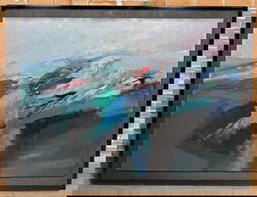 Robert Boreman Mixed Media Painting