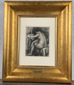 Pierre Auguste Renoir Seated Bather Heliogravure