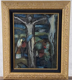Georges Rouault Crucifixion Oil Painting