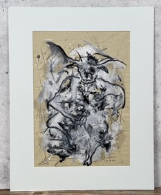 David Radinsky Gouache Painting