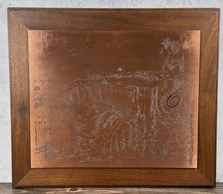 Preston Monongye Copper Etching