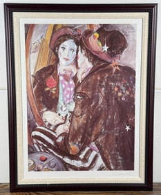 Sheldon Schoneberg Le Miroir Lithograph