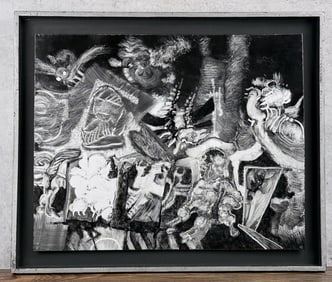 Harold Balazs Difficult Night Oil Painting