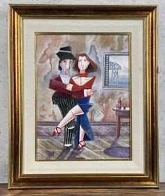 Guillermo Alio La Practicia Oil Painting