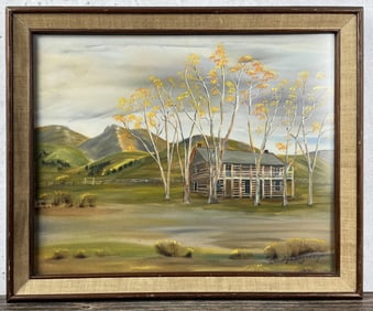 Robbers Roost Montana Painting
