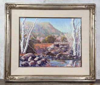 Sonja Tervo Desert Wash Oil Painting