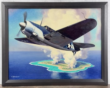 Alexander Leydenfrost The Helldiver Oil Painting