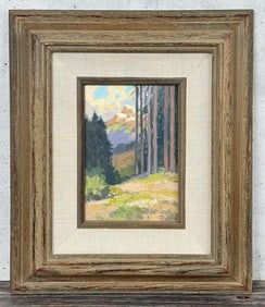 Nicholas Firfires Mountain Trail Oil Painting