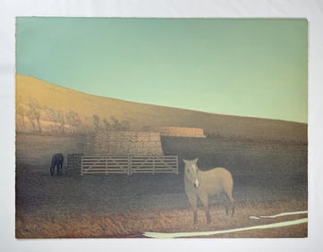 Russell Chatham Lost November Lithograph Print