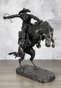 Frederic Remington The Bronco Buster Bronze