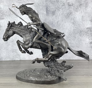 Frederic Remington The Cheyenne Bronze