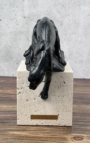 Willis Johnson Mountain Lion Bronze