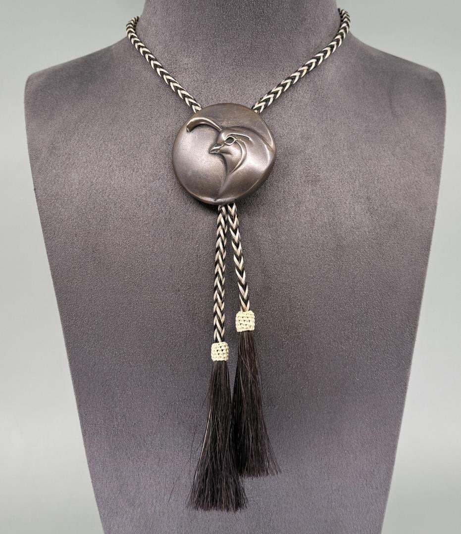 Ross Matteson 2016 Prix de West Bronze Bolo Tie (1 of 4)