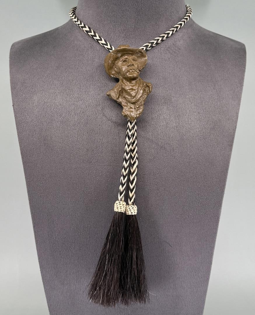 Herb Mignery 2015 Prix de West Bronze Bolo Tie (1 of 4)