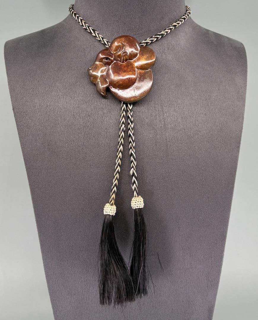 Tim Cherry 2012 Prix de West Bronze Bolo Tie (1 of 4)
