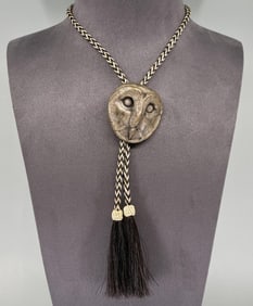 Steve Kestrel 2003 Prix de West Bronze Bolo Tie