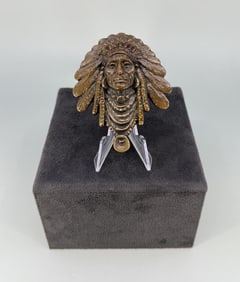 Blair Buswell 2013 Prix de West Bronze Bolo Tie