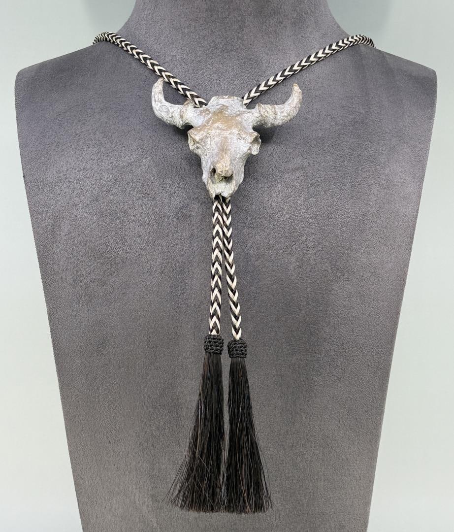 Michael Coleman 2000 Prix de West Bronze Bolo Tie (1 of 4)