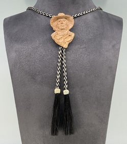 Mehl Lawson 2005 Prix de West Bronze Bolo Tie