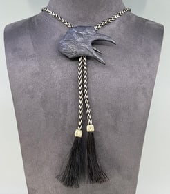 Tony Angell 2004 Prix de West Bronze Bolo Tie