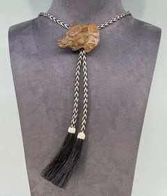 Sandy Scott 2006 Prix de West Bronze Bolo Tie