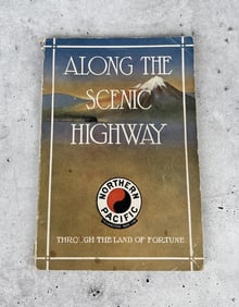 Along the Scenic Highway Yellowstone Park Line