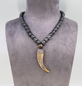 Grizzly Bear Claw Necklace Montana Residents Only